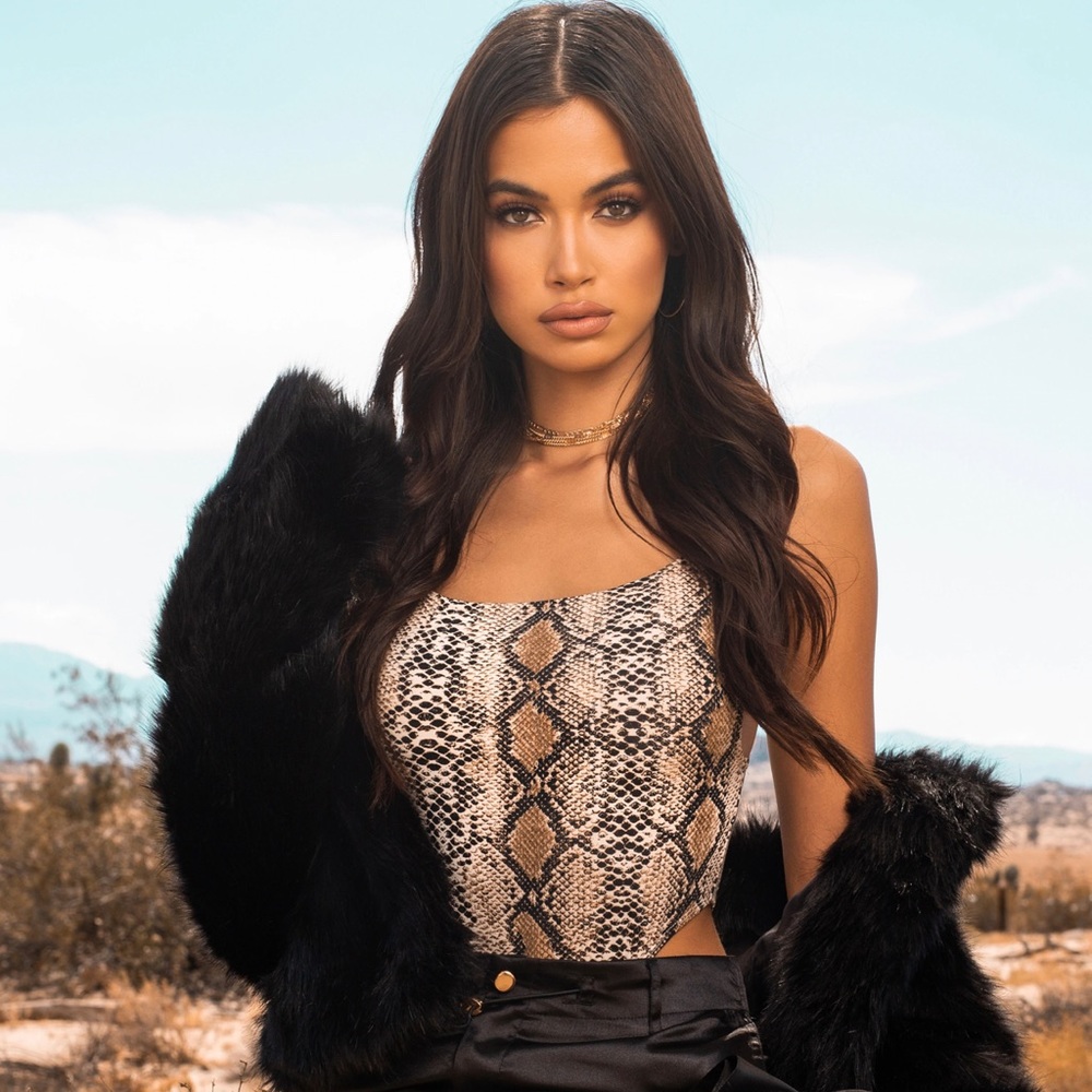 Fashion Nova - Franchesca Fur Jacket - Black